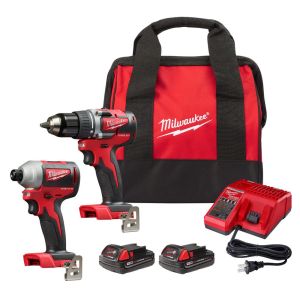 M18 Compact Brushless Drill Driver/Impact Driver Combo Kit